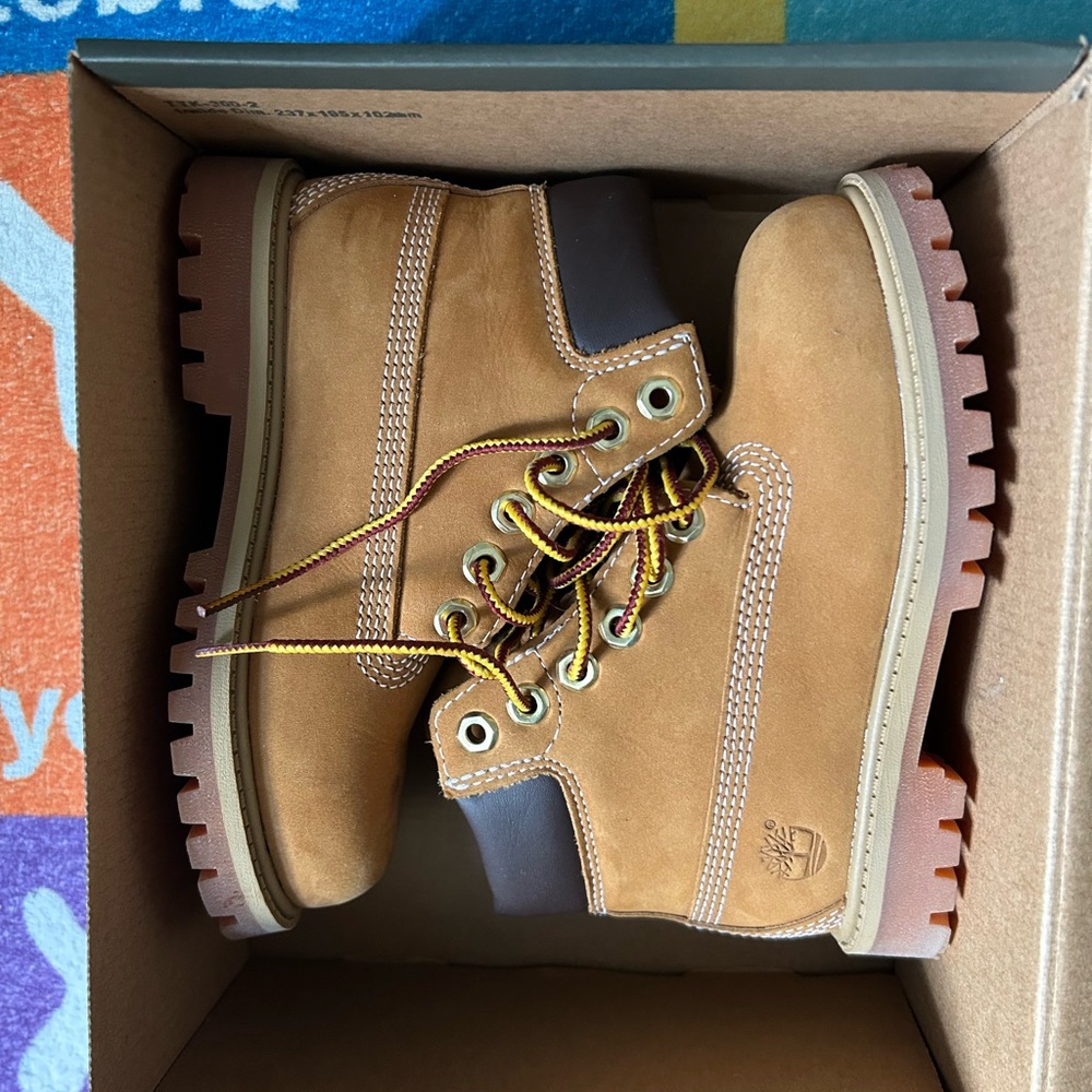 Timberland Tan Leather Boots